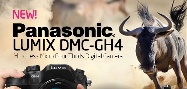 New! Panasonic Lumix DMC-GH4