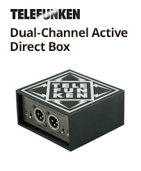 Telefunken Dual Channel Active Direct Box