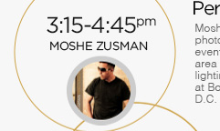 3:15-4:45pm: Moshe Zusman