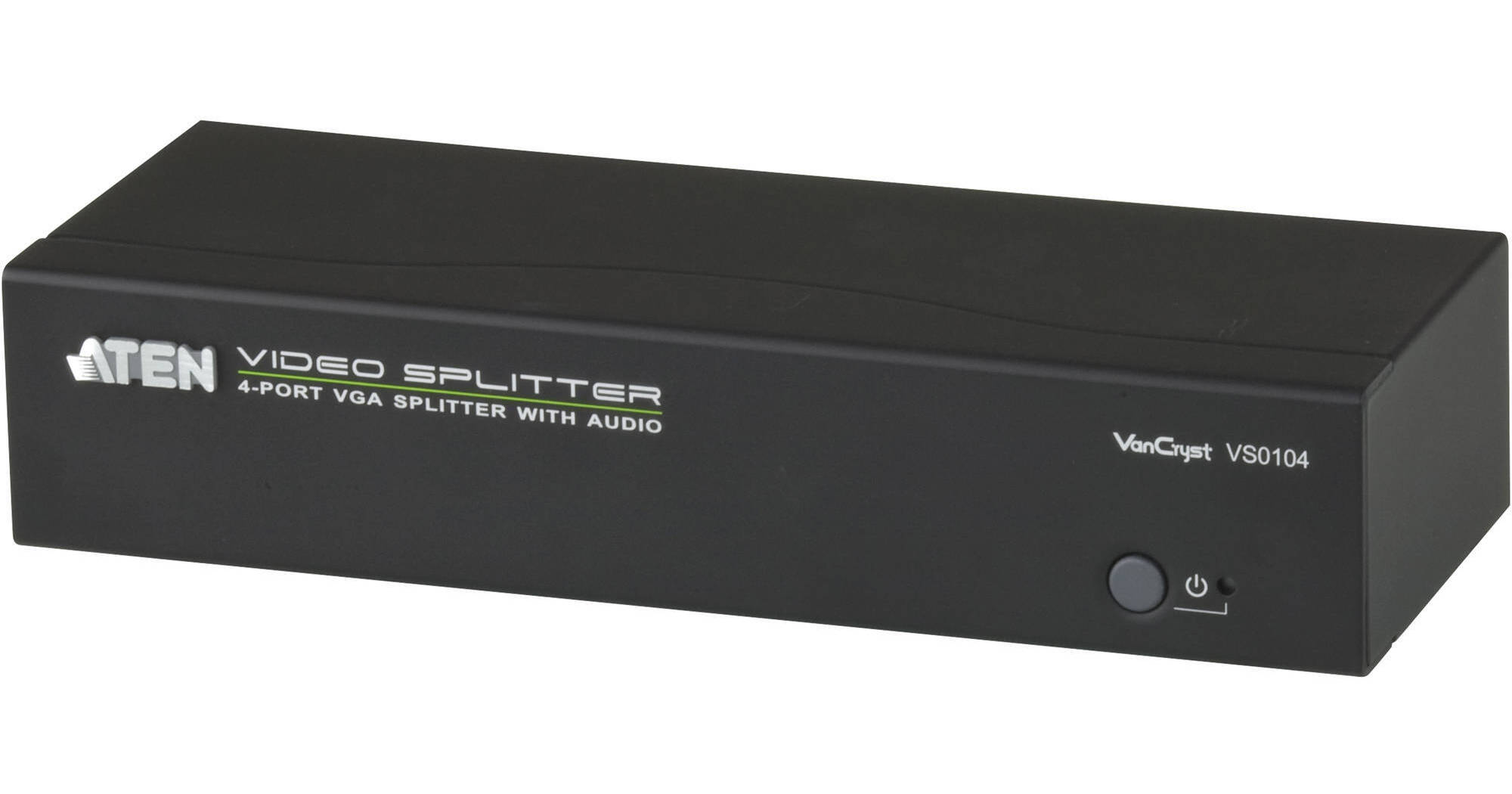 ATEN 4 Port VGA Splitter With Audio VS0104 B H Photo Video