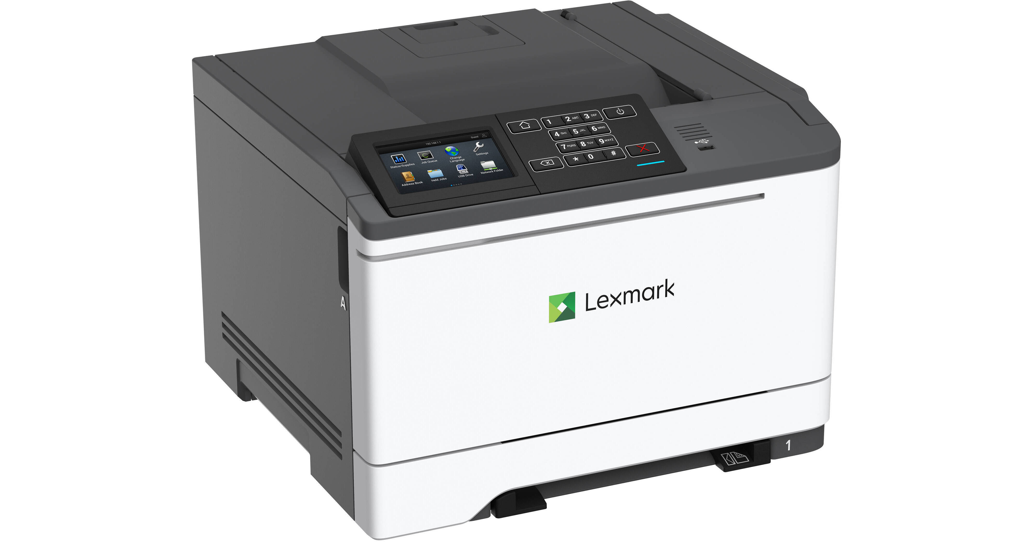 Lexmark CS622de Color Laser Printer 42C0080 B H Photo Video