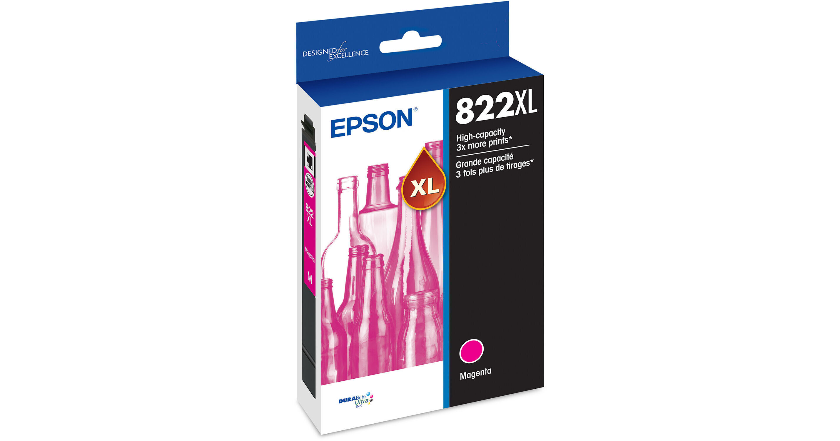 Epson T822 Magenta High Capacity Ink Cartridge T822XL320 S B H