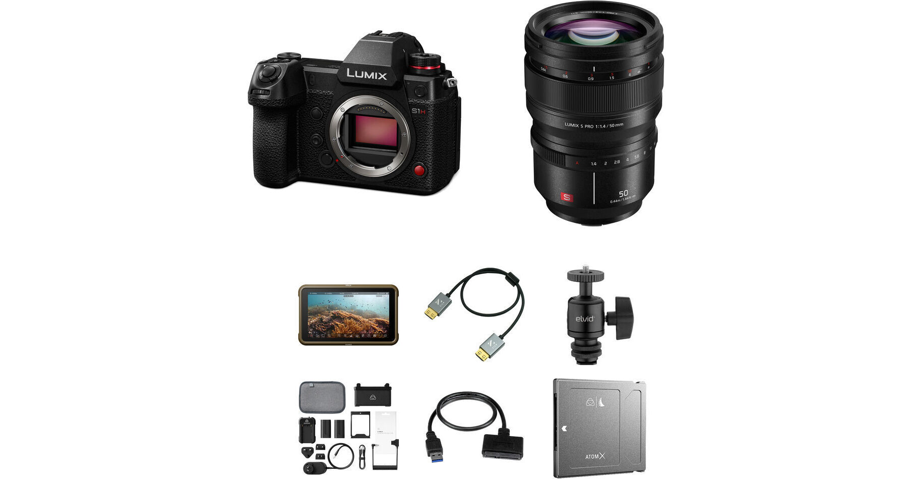 Panasonic Lumix S H Mirrorless Camera With Mm F Lens Cine