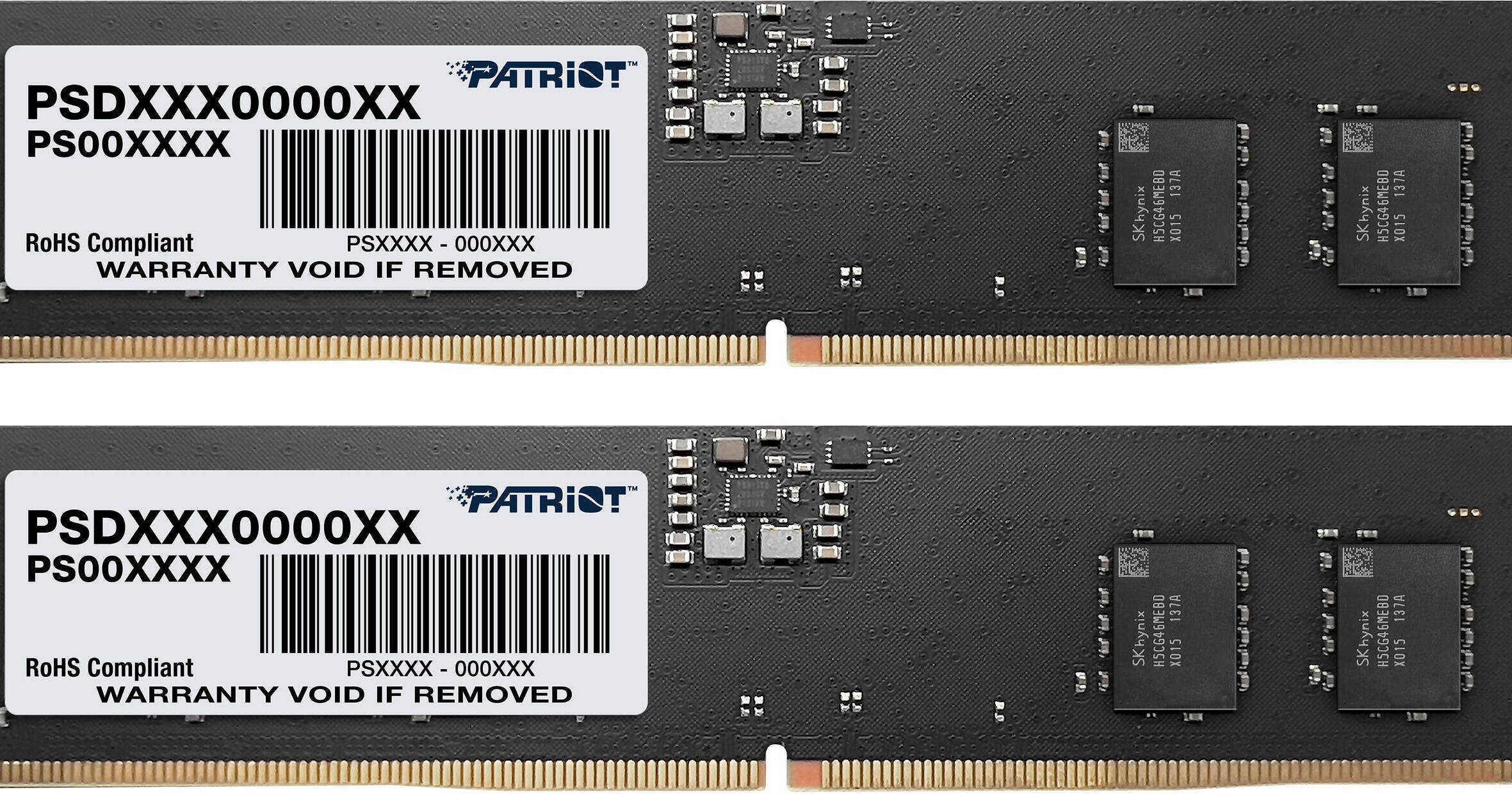 Patriot 32GB Signature Series 5600 MHz DDR5 UDIMM PSD532G5600K