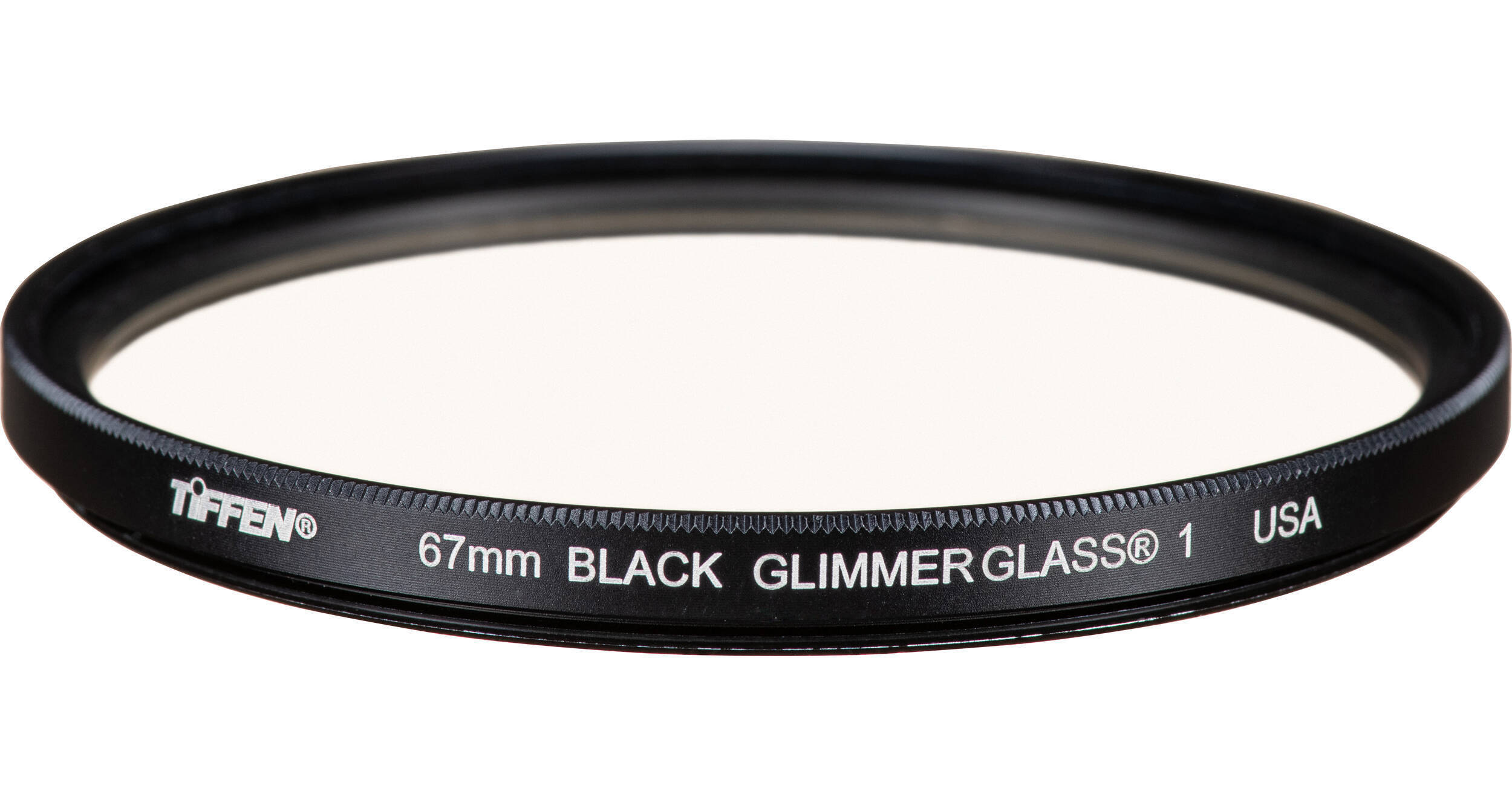 Tiffen Black Glimmerglass Camera Filter 67mm Grade 1 67BLKGG1