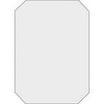 Beattie 86190 Intenscreen for Wista Field 5x7 Camera  with 1cm Grid 