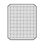 Beattie 88190 Intenscreen for Wista Field 8x10 Camera  with 1/2" Grid 