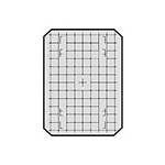 Beattie 85101 Intenscreen for Calumet 400 Camera  with 1cm Grid 