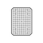 Beattie 85131 Intenscreen for Deardorff 4x5 Camera  with 1cm Grid 