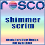 Rosco Shimmer Scrim - 47"x 30' Roll - White/Iridescent/Gold
