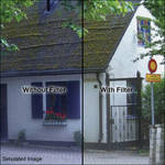 B+W 37mm KR12 Color Conversion    Glass Filter