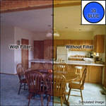 OptiFlex 3x3" Blue - CC30B - Color Compensating Resin Filter