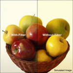 OptiFlex 3x3" 80C Color Conversion Resin Filter
