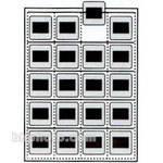 Vue-All 7625  35mm Slide Saver Archival Storage Page (Top Load, 25 Pack)