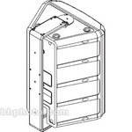 Electro-Voice Mb200W Wall/Ceiling U-Bracket Kit