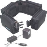Bescor SLM-10ATM Slimline, Starved Electrolyte Battery Belt (12v, 8.6 amp hours)