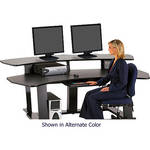 Winsted E4563 94"-Wide Digital Desk (Black)