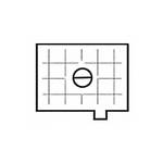 Beattie Intenscreen Split Image Horizontal Grid  for Conatx RTS II