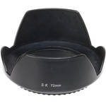 General Brand 72mm Screw-In Rubber Lens Hood