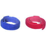 OP/TECH USA STRAPEEZ (Assorted Red and Royal Blue, Pack of 6)