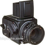 Hasselblad 501C Medium Format SLR Camera Body (Black) with 80mm f/2.8 Lens and A12 Back