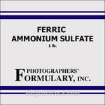 Photographers' Formulary Ferric Ammonium Sulfate - 1 Lb.