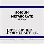 Photographers' Formulary Sodium Metaborate (Balanced Alkali, Kodalk) - 10g
