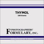 Photographers' Formulary Thymol - 100 Grams