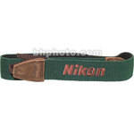 Nikon Wide Logo Neck Strap (Green)