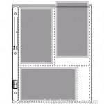 Vue-All Photo Saver Archival Storage Page, 4x7" APS, Holds 6 Prints - 25 Pack