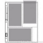 Vue-All Photo Saver Archival Storage Page, 4x7" APS, Holds 6 Prints - 100 Pack