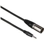 Comprehensive Mini Male to 3-Pin XLR Male Cable - 10'