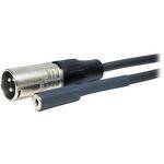 Comprehensive Mini Female to 3-Pin XLR Male Cable - 6'