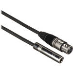 General Brand EXF Series Stereo 1/4" Female to 3-Pin XLR Female Cable - 6'