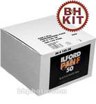 Ilford Pan F Plus 135-36 Black & White Print Film (ISO-50) - 50 Roll Pack