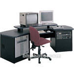 Winsted Dual Desk with Adjustable Shelf