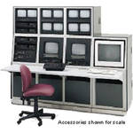 Winsted K8602 Four-Bay Slope Dual-Level Security Console (System/85 Series)