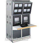 Winsted Two-Bay Monitoring Console