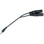 Comprehensive MP/2SPJ-C Mini Male to 2 Phone Female Y-Cable
