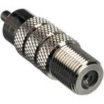 Comprehensive PP-FJ Male RCA to Type-F Coaxial Female Adapter