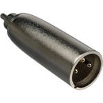 Comprehensive PP-XLRP Male RCA to Male XLR Adapter