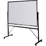 Da-Lite 3.5-ft. x 5-ft. Whiteboard/Loop Fabric Covered Cork
