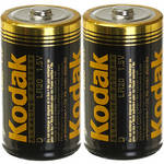 Kodak D 1.5v Alkaline Battery - 2 Pack