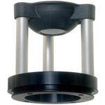 Sachtler Adapter FB/100 Riser 100mm Ball Base to Flat Base Adapter