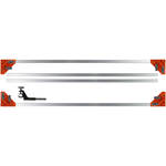 Matthews 6x6' Overhead Hollywood Frame - 1" Sq. Tubing