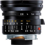 Leica 21mm f/2.8 Elmarit M Aspherical MF Lens (6-Bit) - Black