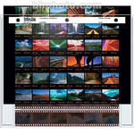 Print File Archival Storage Page for Contact Proofing Print & Negatives, 35mm