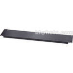 Raxxess Aluminum Blank Panel, Flanged with 1-Space