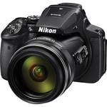 Nikon Coolpix P900 16MP Full HD 1080p Wi-Fi Digital Camera with 83x Optical Zoom (Black)