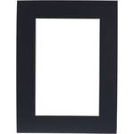Savage ProMatte - Single Whitecore 12 x 16" Mat with Opening for 8 x 12" Print - Navy